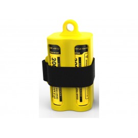 NiteCore Batteriemagazin NBM40 - gelb