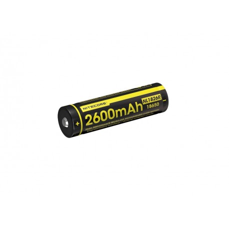 NiteCore 18650 Akku USB 2600 mAh NL1826r