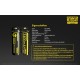 NiteCore 18650 Akku USB 3400 mAh NL1834r