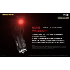 NiteCore VCL10 USB-Charger - All in one Gadget