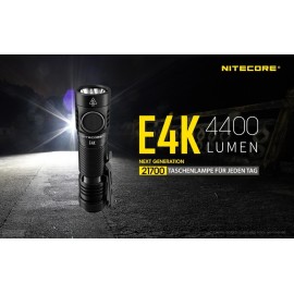 NiteCore E4K - 4400 Lumen