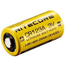 2Stk. NiteCore CR123A 3V Lithium Batterie