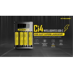 NiteCore Ci4 Ladegerät