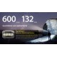 NiteCore HA23UHE schwarz - 600 Lumen