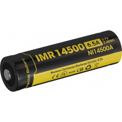 NiteCore 14500 IMR Akku 650mAh